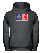 Digster AVL Grow The Game Flag USA Gold Edition Youth Hoodie