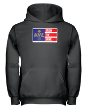 Digster AVL Grow The Game Flag USA Gold Edition Youth Hoodie