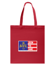 Digster AVL Grow The Game Flag USA Gold Edition Canvas Shopping Tote