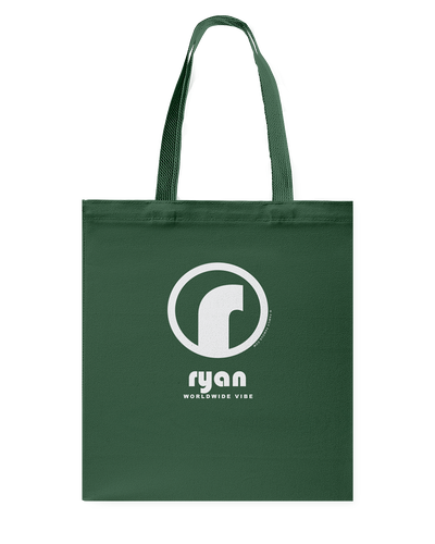 Family Famous Ryan Circle Vibe Canvas Shopping Tote