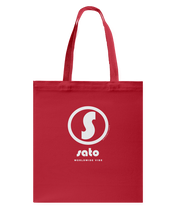 Family Famous Sato Circle Vibe Canvas Shopping Tote