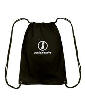 Family Famous Scalamandre Circle Vibe Cotton Drawstring Backpack