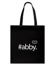 Family Famous Abby Talkos Canvas Shopping Tote
