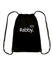 Family Famous Abby Talkos Cotton Drawstring Backpack