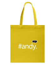 Family Famous Andy Talkos Canvas Shopping Tote