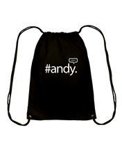 Family Famous Andy Talkos Cotton Drawstring Backpack