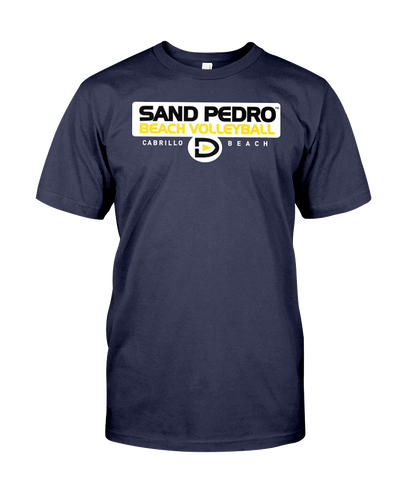 Sand Pedro Beach Volleyball Tee