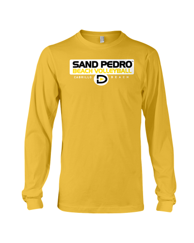 Sand Pedro Beach Volleyball Long Sleeve Tee