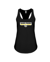 Sand Pedro Beach Volleyball Racerback Tank