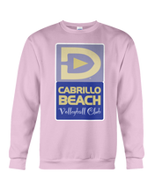 Cabrillo Beach Volleyball Club Court Logo Sweatshirt