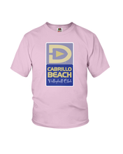 Cabrillo Beach Volleyball Club Court Logo Youth Tee