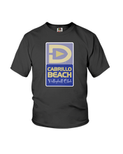 Cabrillo Beach Volleyball Club Court Logo Youth Tee