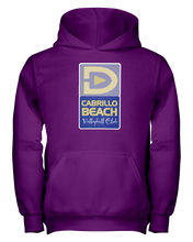 Cabrillo Beach Volleyball Club Court Logo Youth Hoodie