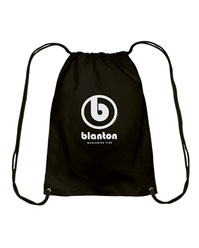 Family Famous Blanton Circle Vibe Cotton Drawstring Backpack