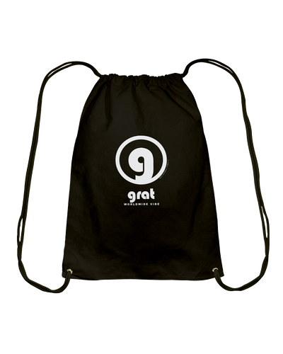 Family Famous Grat Circle Vibe Cotton Drawstring Backpack
