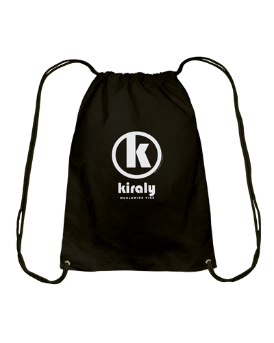 Family Famous Kiraly Circle Vibe Cotton Drawstring Backpack