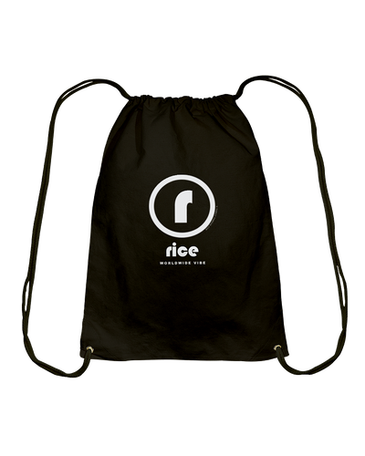 Family Famous Rice Circle Vibe Cotton Drawstring Backpack