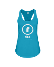 Family Famous Rice Circle Vibe Flowy Racerback Tank