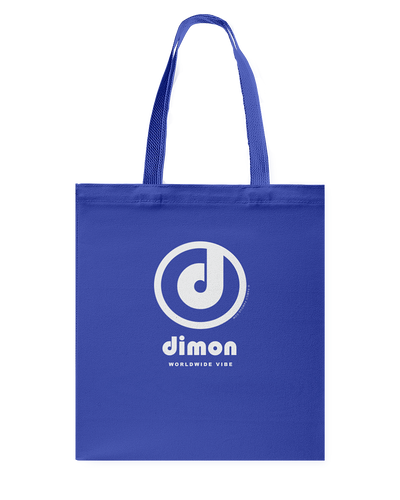 Family Famous Dimon Circle Vibe Canvas Shopping Tote