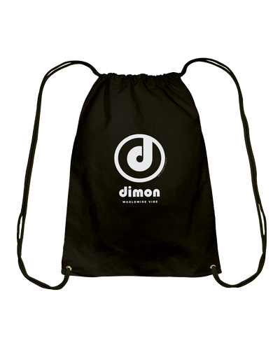 Family Famous Dimon Circle Vibe Cotton Drawstring Backpack