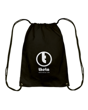 Family Famous Theta Circle Vibe Cotton Drawstring Backpack