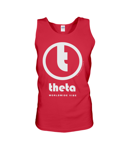 Family Famous Theta Circle Vibe  Cotton Tank