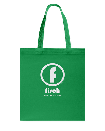 Family Famous Fisch Circle Vibe Canvas Shopping Tote