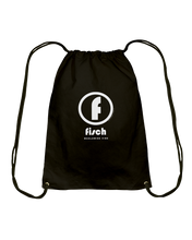 Family Famous Fisch Circle Vibe Cotton Drawstring Backpack