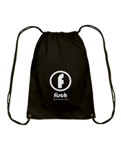 Family Famous Fisch Circle Vibe Cotton Drawstring Backpack