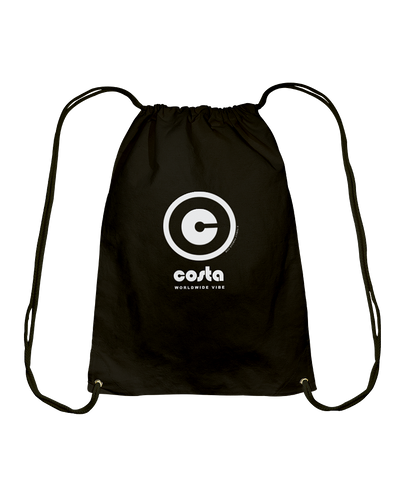 Family Famous Costa Circle Vibe Cotton Drawstring Backpack