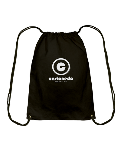 Family Famous Castaneda Circle Vibe Cotton Drawstring Backpack