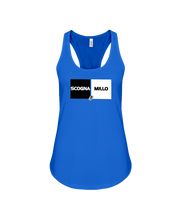 Family Famous Scognamillo Dubblock BW Flowy Racerback Tank