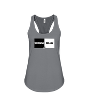 Family Famous Scognamillo Dubblock BW Flowy Racerback Tank