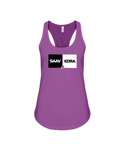 Family Famous Saavedra Dubblock BW Racerback Tank