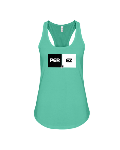Family Famous Perez Dubblock BW Flowy Racerback Tank
