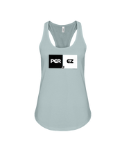 Family Famous Perez Dubblock BW Flowy Racerback Tank