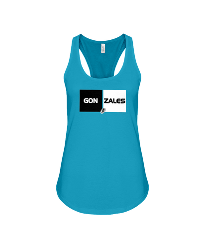 Family Famous Gonzales Dubblock BW Flowy Racerback Tank