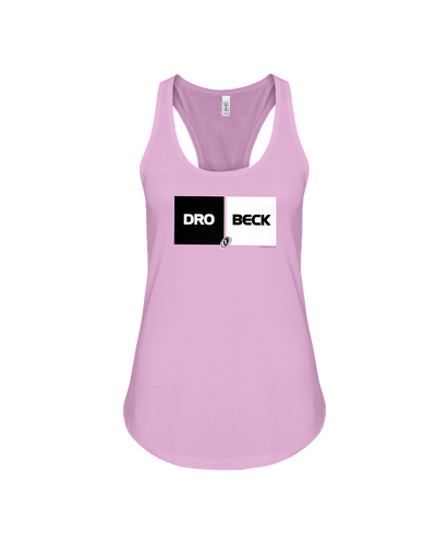 Family Famous Drobeck Dubblock BW Racerback Tank