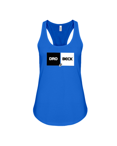 Family Famous Drobeck Dubblock BW Flowy Racerback Tank