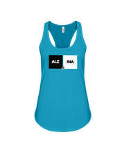 Family Famous Alzina Dubblock BW Flowy Racerback Tank