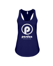 Family Famous Pardon Circle Vibe Racerback Tank