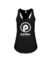 Family Famous Pardon Circle Vibe Racerback Tank