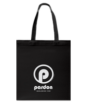 Family Famous Pardon Circle Vibe Canvas Shopping Tote