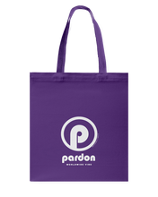 Family Famous Pardon Circle Vibe Canvas Shopping Tote