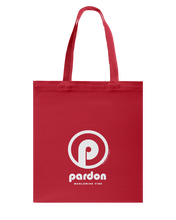 Family Famous Pardon Circle Vibe Canvas Shopping Tote