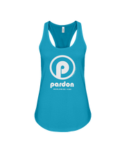 Family Famous Pardon Circle Vibe Flowy Racerback Tank