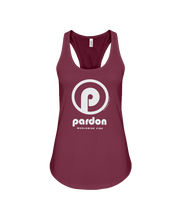 Family Famous Pardon Circle Vibe Flowy Racerback Tank