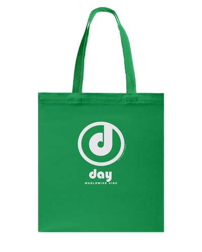 Family Famous Day Circle Vibe Canvas Shopping Tote