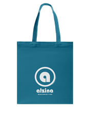 Family Famous Alzina Circle Vibe Canvas Shopping Tote