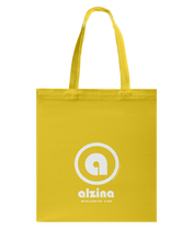 Family Famous Alzina Circle Vibe Canvas Shopping Tote